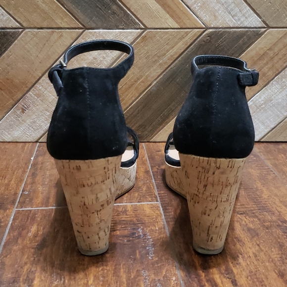 Cato Women's Black Wedges Size 9 - Picture 4 of 8